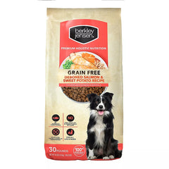 Berkley Jensen Grain Free Salmon and Sweet Potato Dry Dog Food, 30 lbs. Berkley Jensen Grain Free Salmon and Sweet Potato Dry Dog Food, 30 lbs.