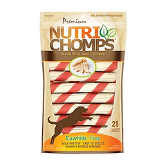 Nutri Chomps Chicken Twists, 21 ct. Nutri Chomps Chicken Twists, 21 ct.