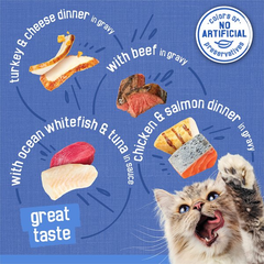 Friskies Shreds in Gravy Variety Pack Canned Cat Food Friskies Shreds in Gravy Variety Pack Canned Cat Food