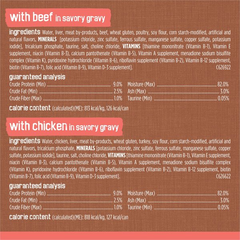Friskies Extra Gravy Chunky Variety Pack Canned Cat Food Friskies Extra Gravy Chunky Variety Pack Canned Cat Food