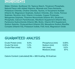 Love, Nala Single Protein Flaked Chicken Recipe in Broth Adult Wet Cat Food