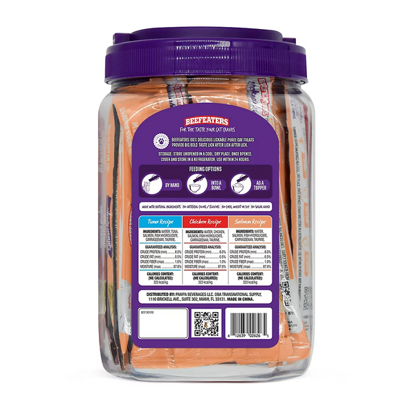 Beefeaters Lickables Cat Treat Variety Pack