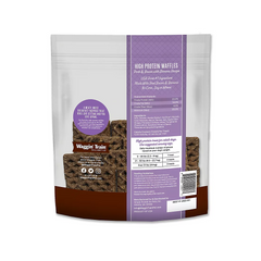 Waggin' Train High Protein Pork and Bacon Waffles with Banana, 36 oz.