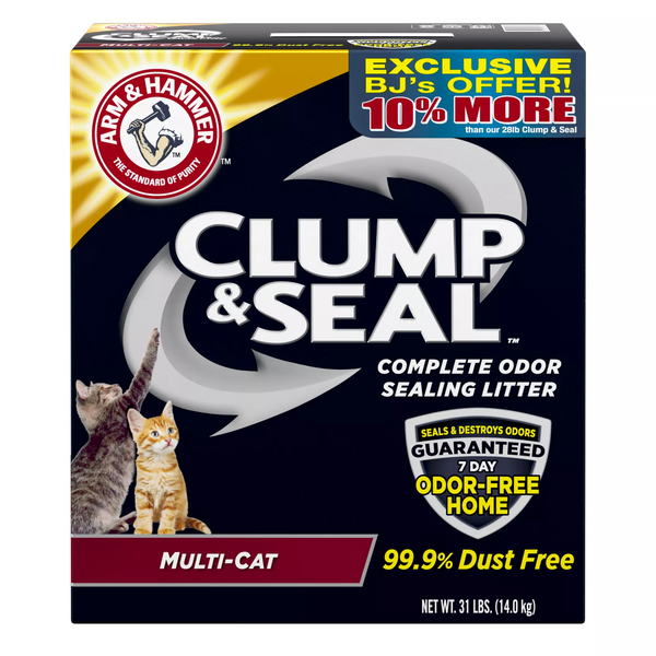 Arm & Hammer Clump & Seal Multi-Cat Litter