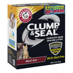 Arm & Hammer Clump & Seal Multi-Cat Litter