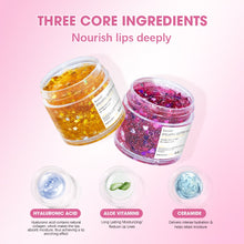 Moisturizing and Sparkling Jelly Lip Plumping Mask