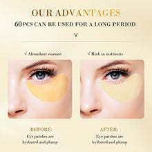 Gold Collagen Hyaluronic Acid Eye Mask for Dark and Puffy Eye