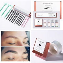 Professional  Brow Lift  & Lamination Kit with Cling Film Nutrition Keratin Perming Lotion for Home Use