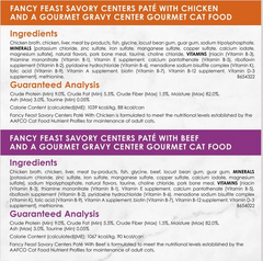 Fancy Feast Savory Centers Variety Pack Canned Cat Food