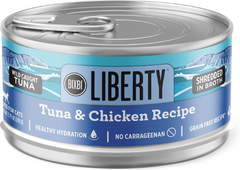BIXBI Liberty Tuna & Chicken Recipe in Broth Grain-Free Wet Cat Food