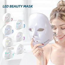 Photon Therapy Skin Rejuvenation Anti-Acne, Wrinkle Removal  7 Color LED Facial Mask